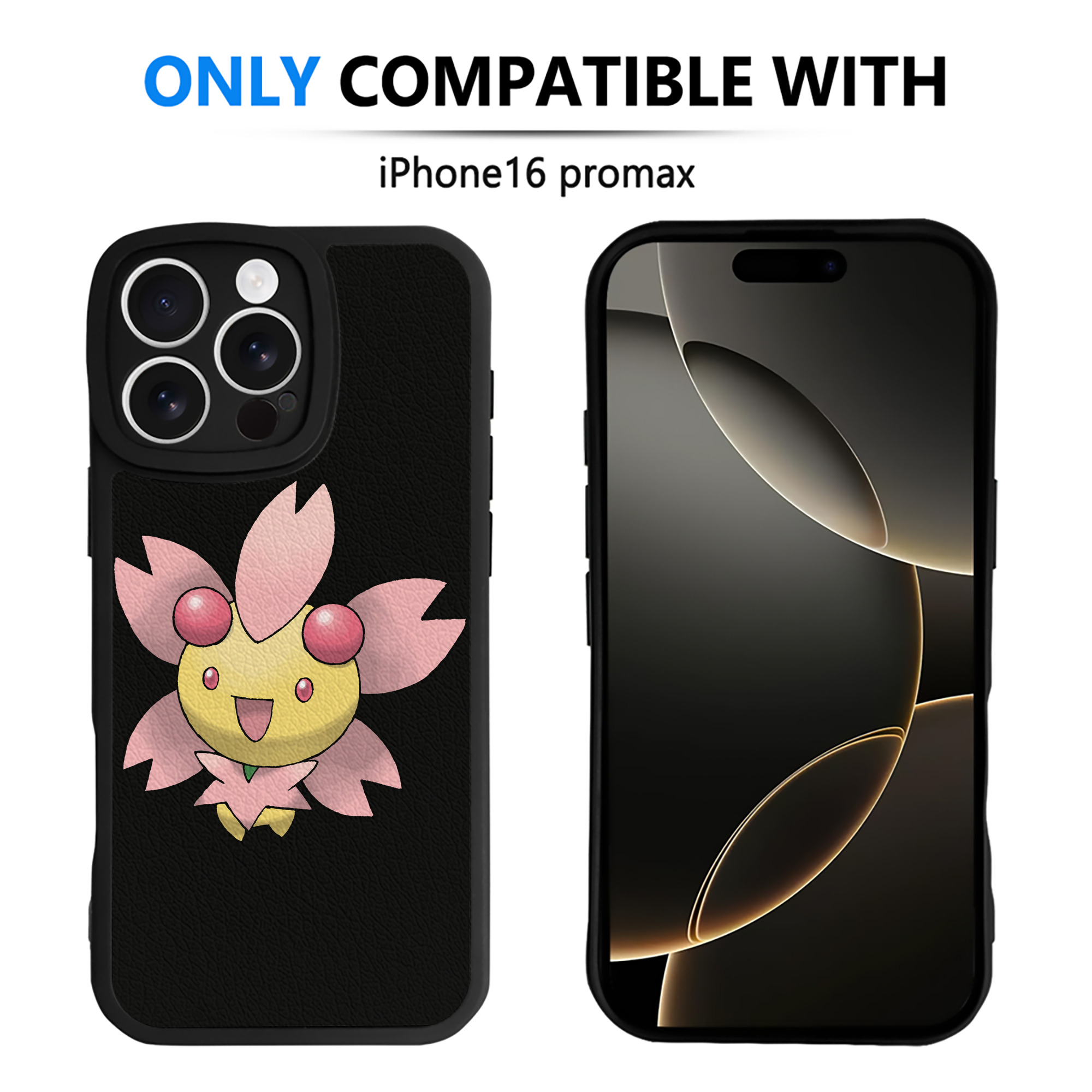 （画像用） ポケットモンスター Pokémon 【iPhone 16シリーズ対応】シリコンスマホケース（レザー調） 材質：シリコン